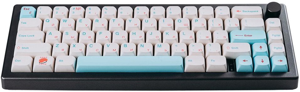

Клавиатура Epomaker EK68 (Yellow Black Sushi)