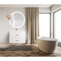  BelBagno Тумба под умывальник Onda-M-800-2C-SO-BL (bianco lucido)