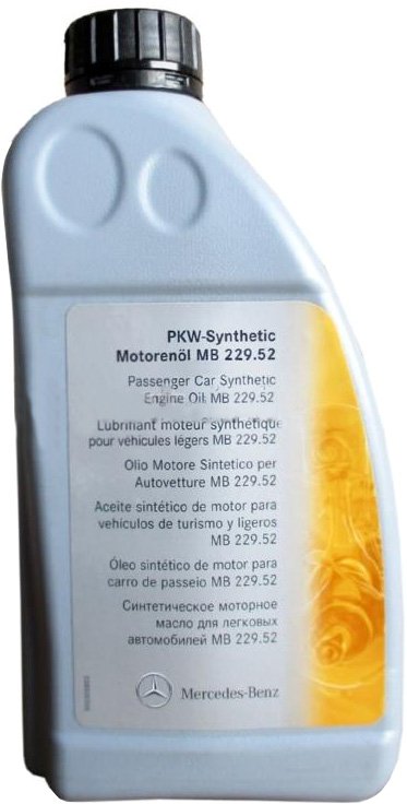 

Моторное масло Mercedes MB 229.52 5W-30 1л