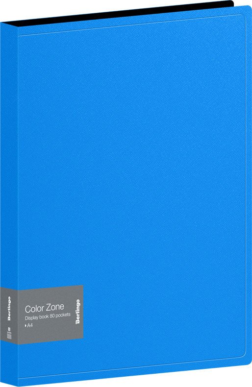 

Папка для бумаг Berlingo Color Zone AVp_80102 (80 вкладышей, синий)