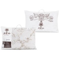 Спальная подушка Лен наш Шведская Роза Лен 230734 (50x70, белый)