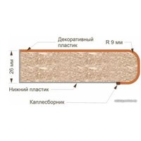 Готовая кухня Кортекс-мебель Корнелия Экстра 1.6м (дуб сонома/венге/марсель)