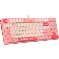 Клавиатура A4Tech Bloody S87 Energy Pink (Bloody BLMS Red Plus)