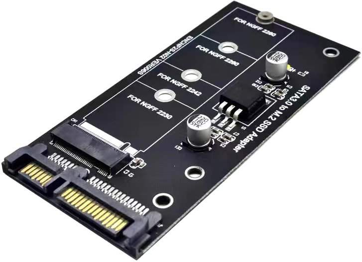 

Планка USBTOP SATA 3.0 - M.2 (черный)