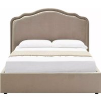 Кровать Signal Florencja Velvet Bluvel 40 140/200 (темно-бежевый)
