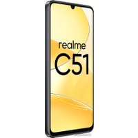 Смартфон Realme C51 RMX3830 4GB/128GB (угольно-черный) в Гомеле