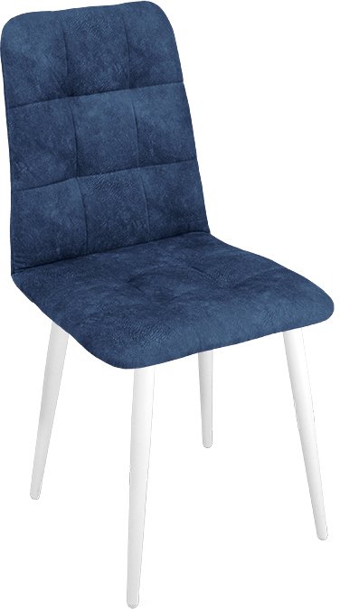 

Стул Трия Аспен К1С (белый матовый/микровелюр Wellmart Blue)