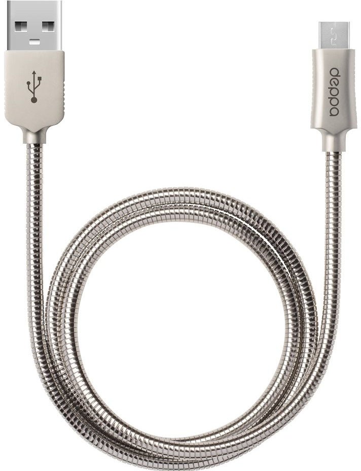 

Кабель Deppa Steel USB - micro USB 72273