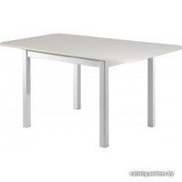 Обеденная группа Чепецкая Мебельная Фабрика №9 Ст03Б1 (белый/рамух + 4 стула С36 бел.эмаль/аполло беж)