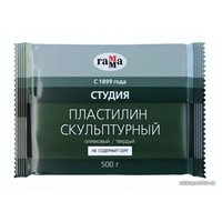 Пластилин скульптурный Гамма Студия 2.80.Е050.003 (500 г, оливковый, твердый)