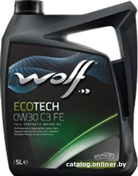 Моторное масло Wolf EcoTech 0W30 C3 FE 5л