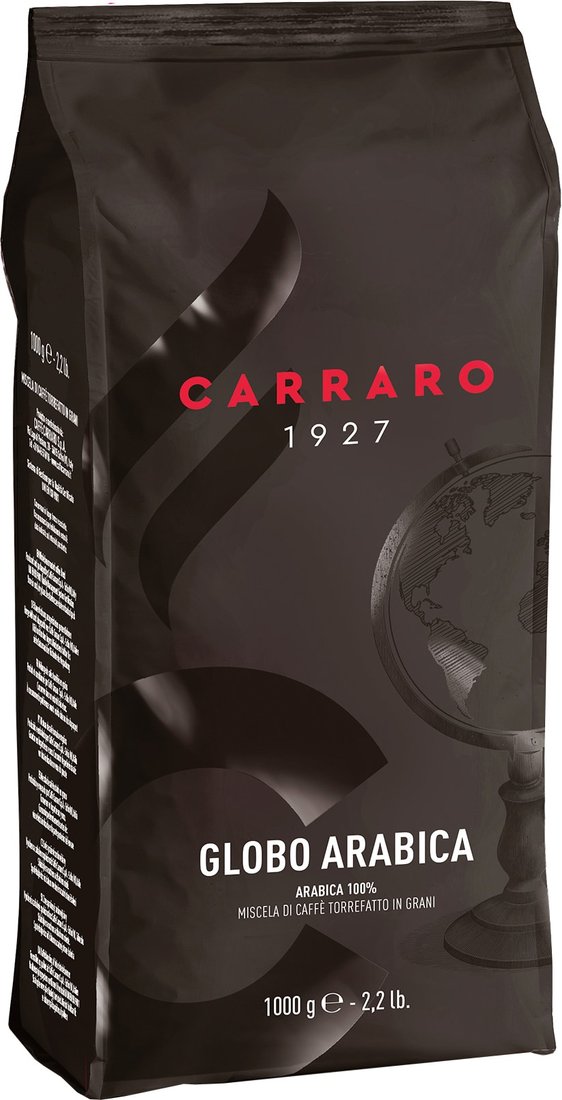 

Кофе Carraro Globo Arabica в зернах 1 кг