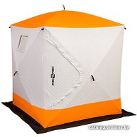 Палатка для зимней рыбалки Fish2Fish Куб в чехле 1.8м (белый/оранжевый)