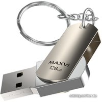 USB Flash Maxvi MR 128GB (серебристый)