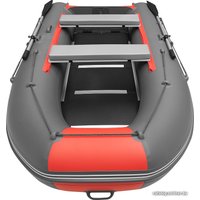Моторная лодка Roger Boat Hunter Keel 3500 (малокилевая, графит/красный)