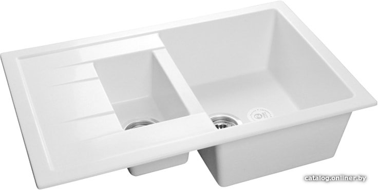 Кухонная мойка GranFest GF-Q775KL (иней)