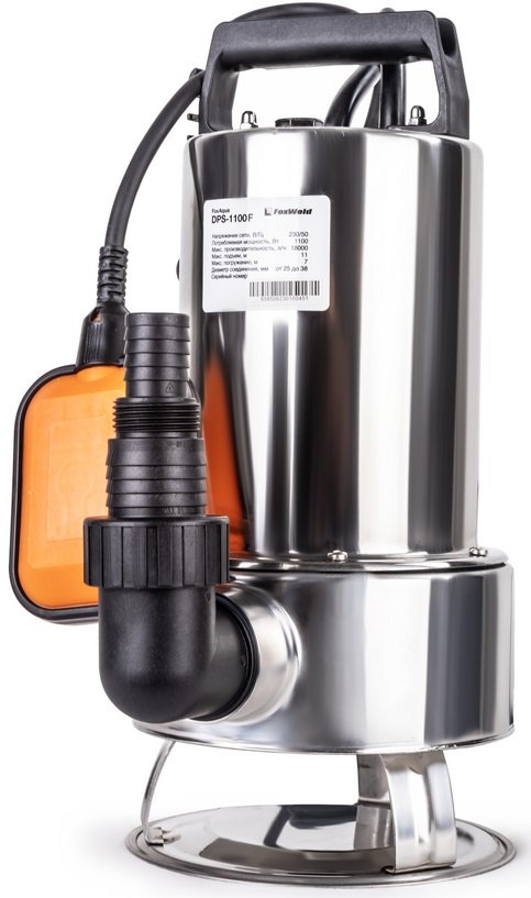 

Дренажный насос FoxWeld FoxAqua DPS-1100F