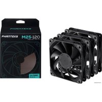 Комплект вентиляторов для корпуса Phanteks M25-120 PH-F120M25_PWM_BBK01_3P