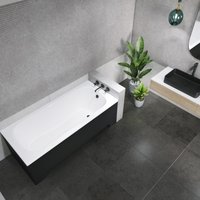 Ванна Lauter Sophia 160х70 21205160 (с каркасом, черным подголовником)