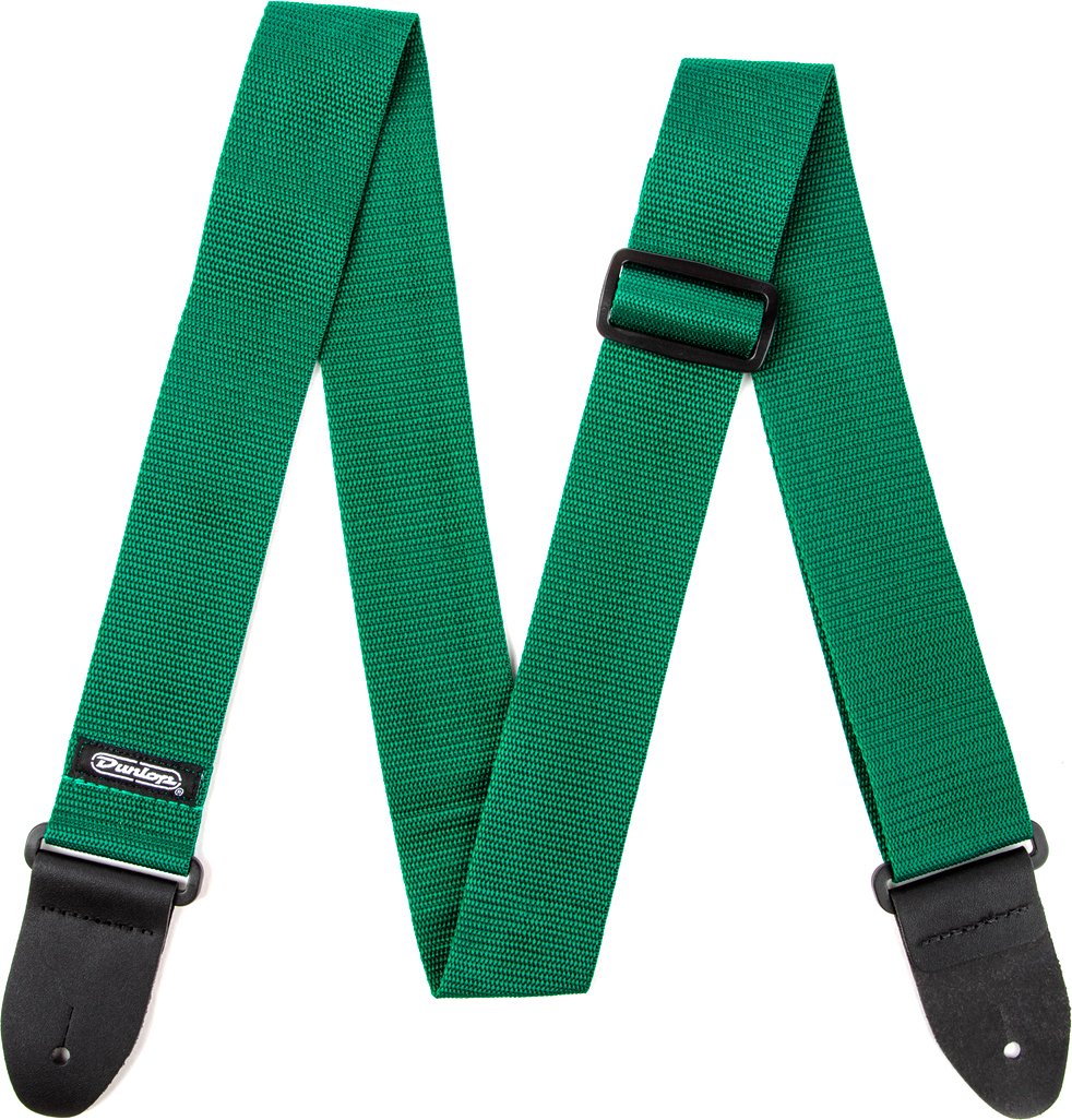 

Ремень для гитары Dunlop Manufacturing D07-01RG Poly Strap Green