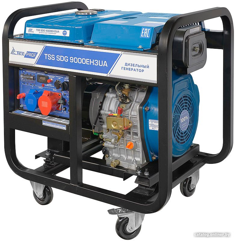 Дизельный генератор ТСС SDG 9000EH3UA