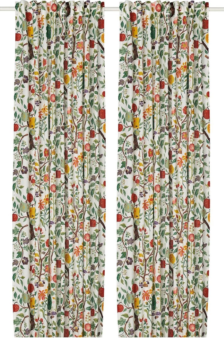 Комплект гардин Ikea Vildpersilja 60573345