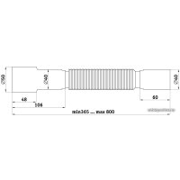 Труба Ани Пласт Труба гибкая K406 (0.365 м)
