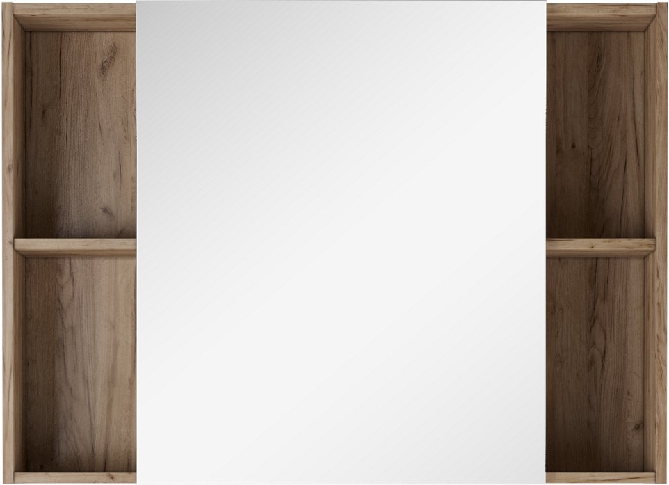 Домино Шкаф с зеркалом для ванной Craft 100