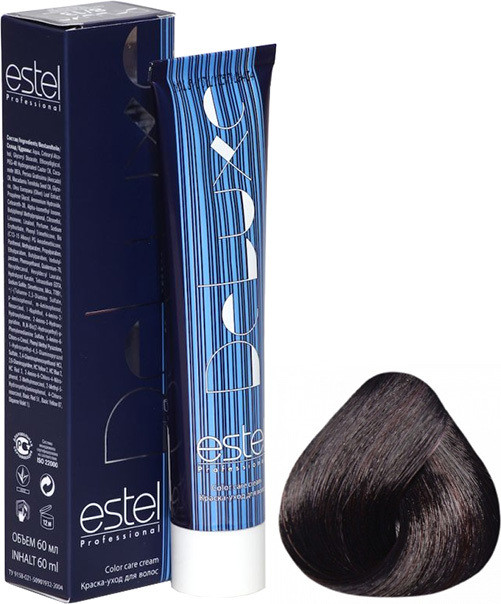 

Крем-краска для волос Estel Professional De Luxe 4/6 шатен фиолетовый
