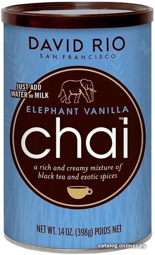 Черный чай David Rio Elephant Vanilla 398 г