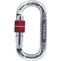 Карабин туристический Camp Oval Compact Lock 1115 (серебристый)