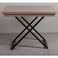Стол-трансформер Levmar Cross G41/S53 (капучино/черный)