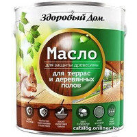 Масло Лакра Для террас и деревянных полов 1.8 л (махагон)