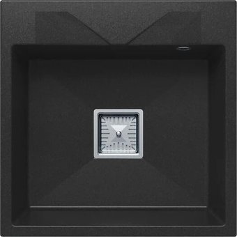 Кухонная мойка Polygran Blade 500 (черный)