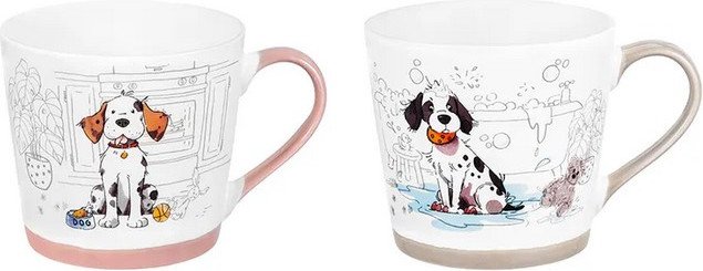 

Набор кружек Elan Gallery Озорные Собаки 880227