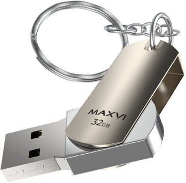 

USB Flash Maxvi MR 32GB (серебристый)