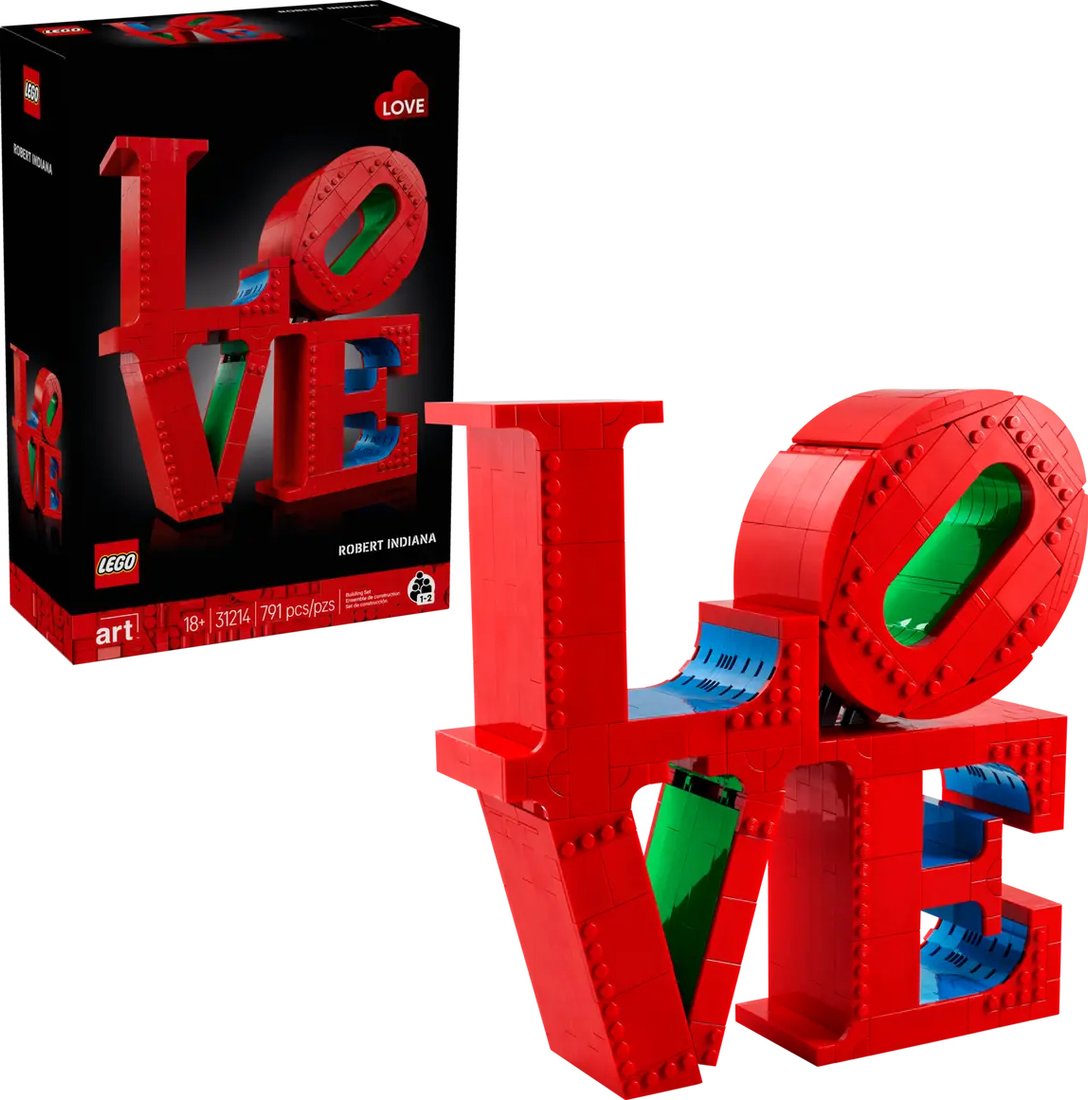 

Конструктор LEGO Art 31214 Любовь
