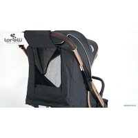 Коляска прогулочная «книга» Lorelli Storm 2021 (steel grey)