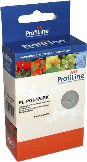 Картридж ProfiLine PL-PGI-425BK (аналог Canon PGI-425BK)