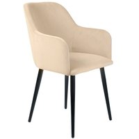 Стул с подлокотниками Mara Эмеральд (бежевый)