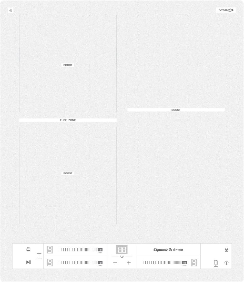

Варочная панель Zigmund & Shtain CI 24.4 W