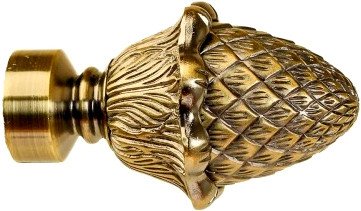 

Наконечник для карниза Lm Decor YF032 Шишка 25мм (антик)