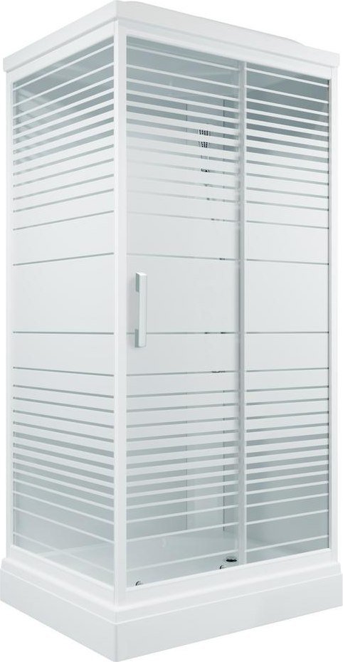 

Душевая кабина Triton Квадро 100x80 А Полосы, ДН4