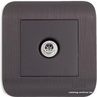 Розетка телевизионная Luxar Deco 10.040.02 (венге)