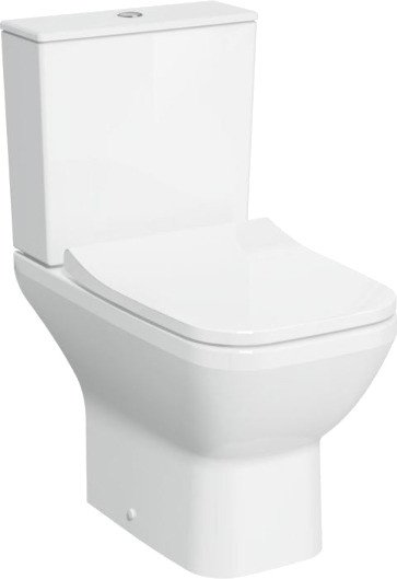 Унитаз напольный Vitra Integra Square Open-Back 9833B003-7205 (с сиденьем)