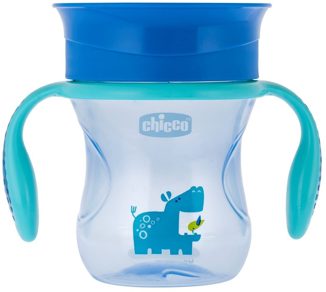 

Поильник Chicco Perfect Cup 00006951200000 (200 мл, голубой)
