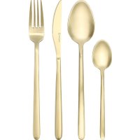 Набор столовых приборов Liberty Jones Pure LJ0000420 (16 предметов, золотистый матовый)
