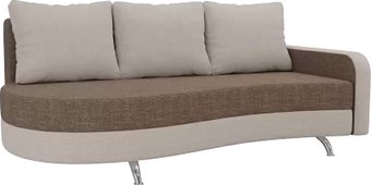 Лига диванов Премьер 105269 (правый, коричневый/бежевый)