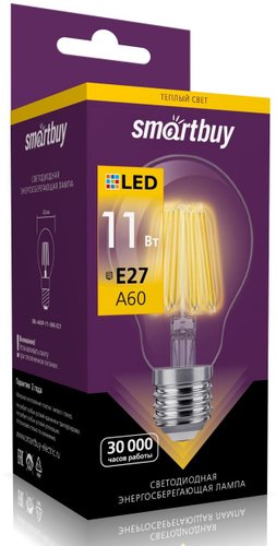 SmartBuy A60 E27 11 Вт 3000 К SBL-A60F-11-30K-E27