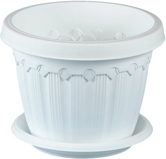 Кашпо Эльфпласт Флавия 542 35 л (белый)